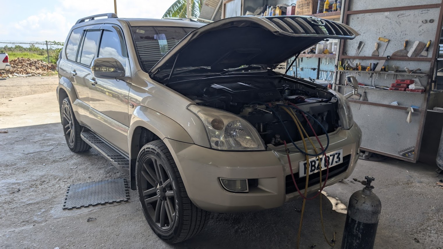 Vehicle at the Cool Transition workshop